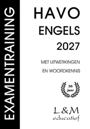 Omslag van Examentraining Havo Engels 2027