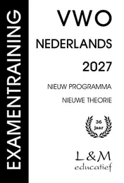 Omslag van Examentraining Vwo Nederlands 2027