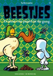Omslag van Er staat een paard op de gang