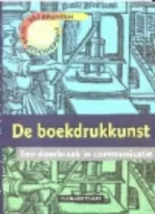 Omslag van De boekdrukkunst