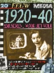 Omslag van 1920-1940 Amusement voor het volk