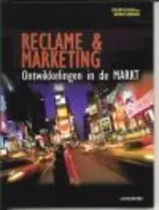 Omslag van Reclame & marketing