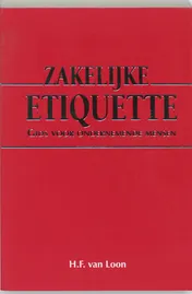 Omslag van Zakelijke etiquette