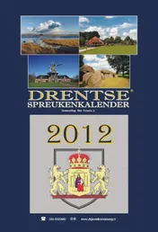 Omslag van Drentse spreukenkalender 2012