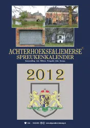 Omslag van Achterhoekse & Liemerse spreukenkalender 2012