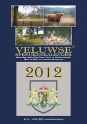 Omslag van Veluwse spreukenkalender 2012