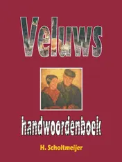 Omslag van Veluws handwoordenboek