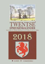 Omslag van Twentse spreukenkalender 2018