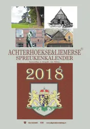 Omslag van Achterhoekse & liemerse spreukenkalender 2018