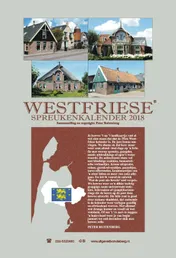 Omslag van Westfriese spreukenkalender 2018