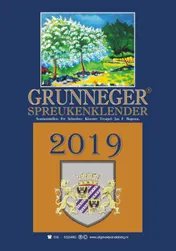 Omslag van Grunneger Spreukenklender 2019