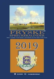 Omslag van Fryske spreukekalinder 2019