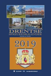 Omslag van Drentse Spreukenkalender 2019