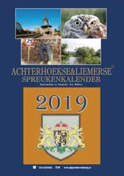 Omslag van Achterhoekse & Liemerse Spreukenkalender 2019
