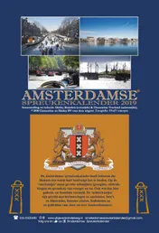 Omslag van Amsterdamse Spreukenkalender 2019