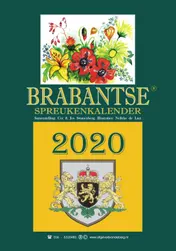 Omslag van Brabantse spreukenkalender 2020