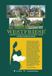 Omslag van Westfriese spreukenkalender 2020