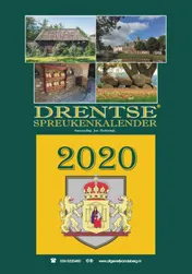 Omslag van Drentse spreukenkalender 2020