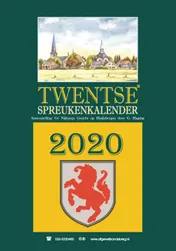 Omslag van Twentse spreukenkalender 2020