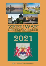 Omslag van Zeeuwse spreukenkalender 2021