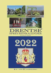 Omslag van Drentse spreukenkalender 2022