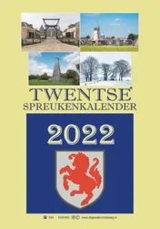 Omslag van Twentse spreukenkalender 2022