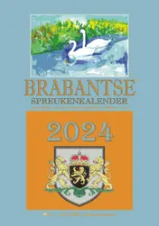 Omslag van Brabantse spreukenkalender 2024