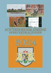 Omslag van Achterhoekse & Liemerse spreukenkalender 2024