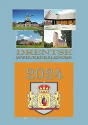 Omslag van Drentse spreukenkalender 2024