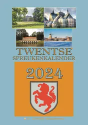 Omslag van Twentse spreukenkalender 2024