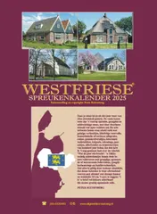 Omslag van Westfriese spreukenkalender 2025