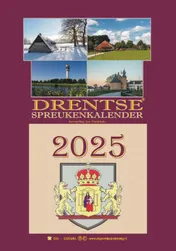 Omslag van Drentse spreukenkalender 2025