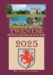 Omslag van Twentse spreukenkalender 2025