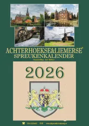 Omslag van Achterhoekse & Liemerse spreukenkalender 2026