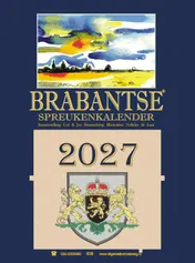 Omslag van Brabantse spreukenkalender 2027