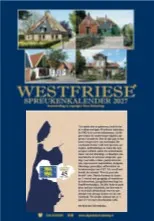 Omslag van Westfriese spreukenkalender 2027