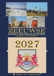 Omslag van Zeeuwse spreukenkalender 2027