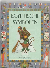 Omslag van Egyptische symbolen