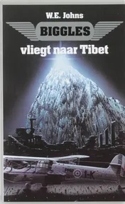 Omslag van Biggles vliegt naar Tibet