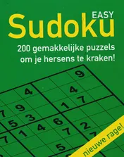 Omslag van Easy Sudoku