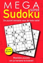 Omslag van Mega super sudoku