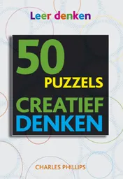 Omslag van 50 puzzels creatief denken
