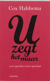 Omslag van U zegt het maar