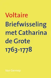 Omslag van Briefwisseling met Catharina de Grote