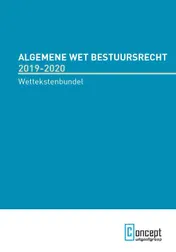 Omslag van Algmeen Wet Bestuursrecht 2019-2020