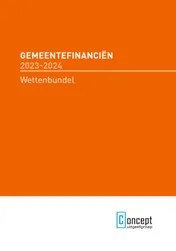 Omslag van Gemeentefinanciën 2023-2024