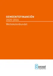Omslag van Gemeentefinanciën 2025-2026