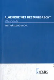 Omslag van Algemene Wet Bestuursrecht 2026-2027