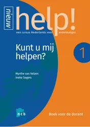 Omslag van Help! 1 Kunt u mij helpen? Boek voor de docent + e-learning