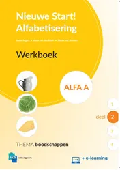 Omslag van Nieuwe Start Alfabetisering Werkboek Alfa A Deel 2 + e-learning